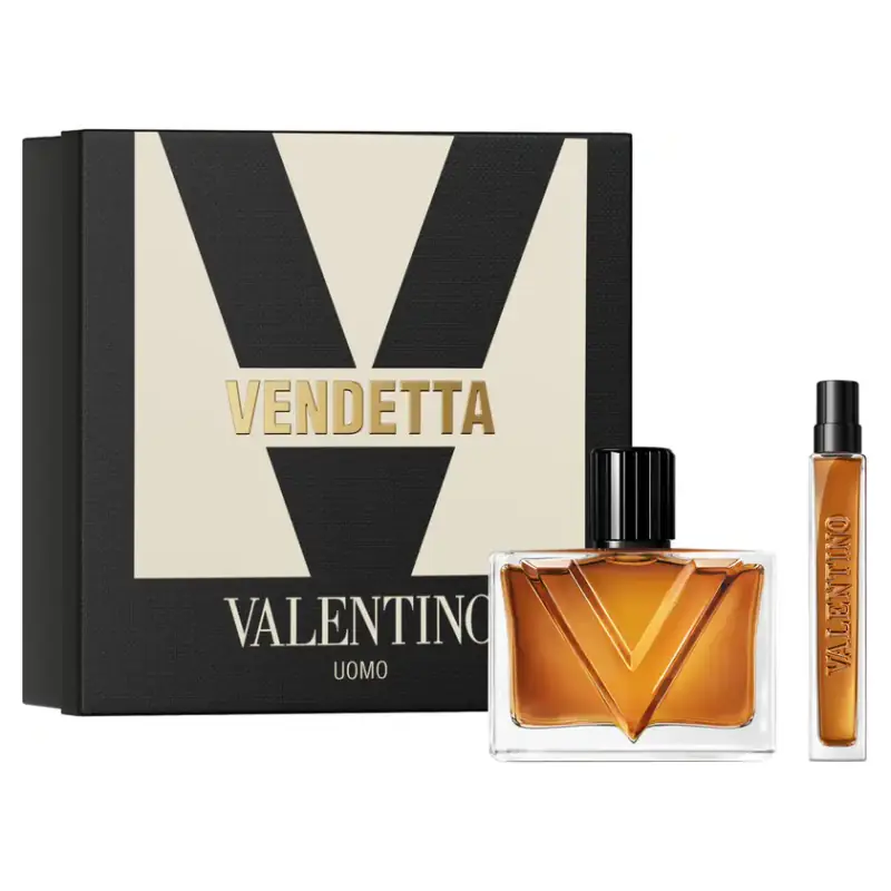 Valentino Vendetta Uomo EDP kinkekomplekt 90 + 10 ml - kinkekomplekti tootefoto