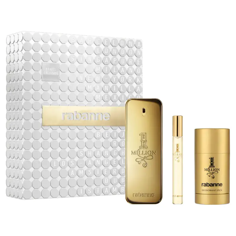 Rabanne 1 Million EDT kinkekomplekt 100 + 10 + 75 ml tootefoto