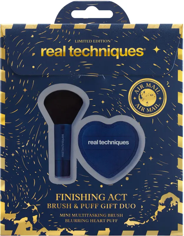 Real Techniques Miracle Complexion Sponge meigisvammi ja reisikarbi komplekt – kinkekomplekti tootefoto